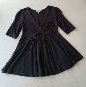 Deletta empire waist swing babydoll top